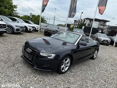 Second-hand Audi A5 Cabriolet Sport 190 CP (139 kW) 2016 Albastru Cabrio
