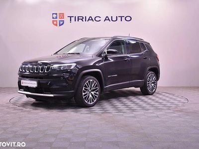 Culoarenegru Utilizat 2021 Jeep Compass Limited SUV | 21.900 EUR (Scump)