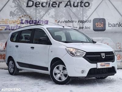 Second-hand Dacia Lodgy Ambiance 102 CP (75 kW) 2019 Culoarealb Monovolum