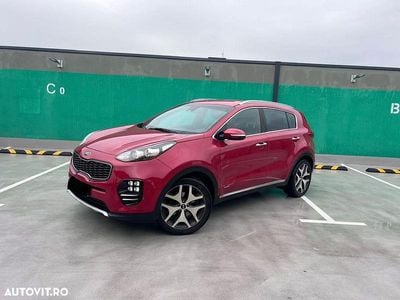 Second-hand Kia Sportage GT-Line 185 CP (136 kW) 2018 Culoarerosu SUV
