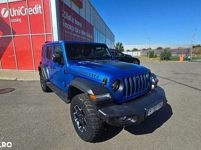 Second-hand Jeep Wrangler Unlimited Rubicon 270 CP (198 kW) 2022 Culoarealbastru SUV