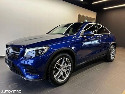 Second-hand Mercedes GLC250 AMG line 204 CP (150 kW) 2016 Culoarealbastru Coupe