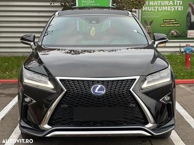 Second-hand Lexus RX450h Sport Line 313 CP (230 kW) 2016 Culoarenegru SUV