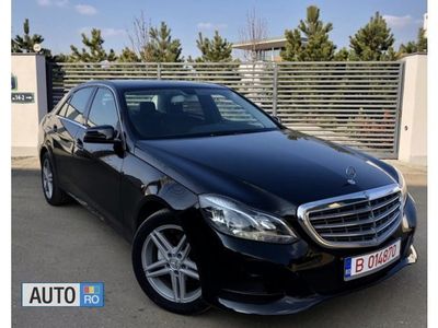 Second-hand Mercedes E200 140 CP (102 kW) 2014 Negru Berlinǎ