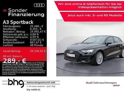 Negru Utilizat 2023 Audi A3 Advanced Plus | 27.829 EUR (Preț OK)