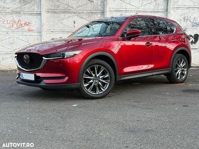 Second-hand Mazda CX-5 Homura-Line 184 CP (135 kW) 2021 Culoarerosu SUV
