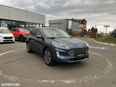 Albastru Utilizat 2021 Ford Kuga SUV | 25.899 EUR (Scump)