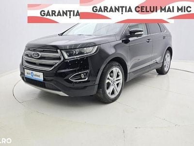 Negru Utilizat 2016 Ford Edge Titanium SUV | 18.950 EUR (Puțin scump)