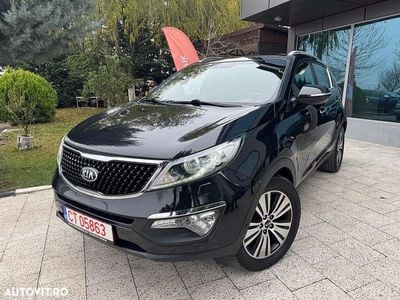 Second-hand Kia Sportage Platinum Edition 184 CP (135 kW) 2016 Culoarenegru SUV