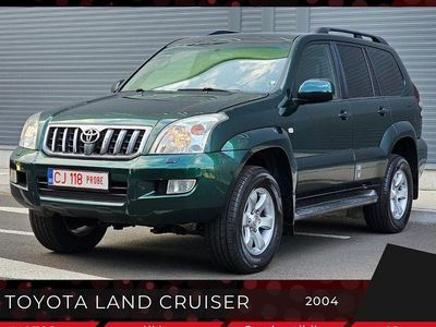Second-hand Toyota Land Cruiser 173 CP (127 kW) 2004 Culoareverde SUV