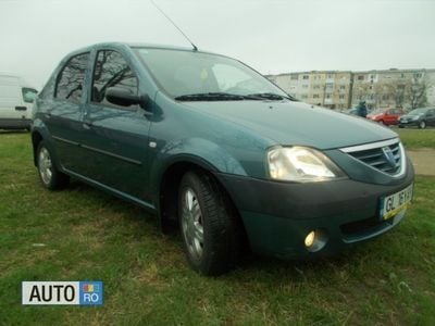 Second-hand Dacia Logan 75 CP (55 kW) 2007 Albastru Berlinǎ