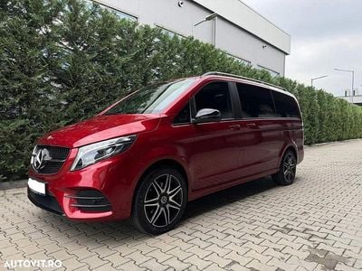 Culoarerosu Utilizat 2021 Mercedes V300 Exclusive Monovolum | 79.500 EUR (Puțin scump)
