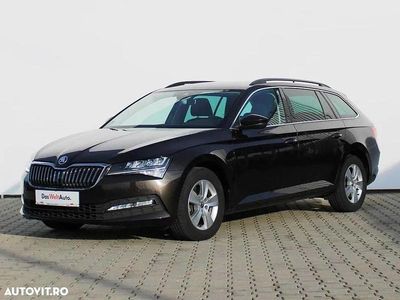 Second-hand Skoda Superb Ambition 150 CP (110 kW) 2020 Culoaremaro Break