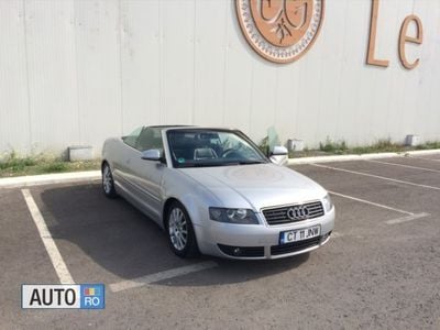 Second-hand Audi Cabriolet 163 CP (119 kW) 2004 Argintiu Cabrio