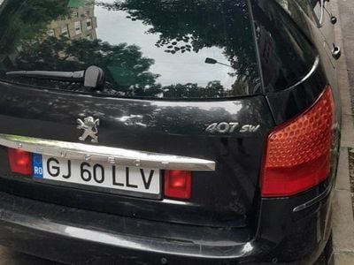Second-hand Peugeot 407 103 CP (75 kW) 2010 Negru Break