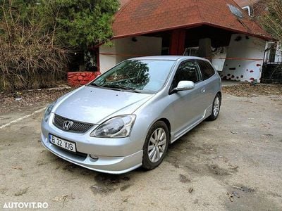 Second-hand Honda Civic Sport 110 CP (80 kW) 2005 Culoareargint Coupe