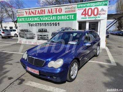 Second-hand Mercedes C220 143 CP (105 kW) 2003 Albastru Break