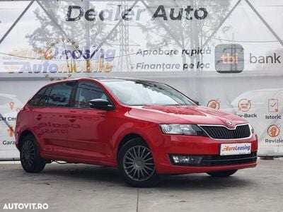 Second-hand Skoda Rapid Style 110 CP (80 kW) 2017 Rosu Break