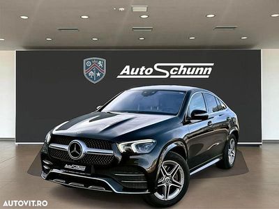 Second-hand Mercedes GLE350 AMG line 319 CP (234 kW) 2021 Culoarenegru Coupe