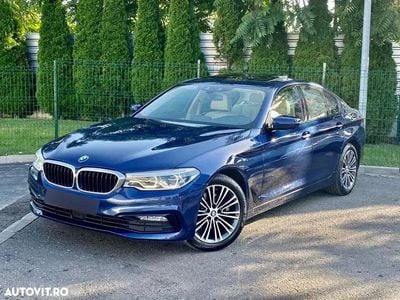 Culoarealbastru Utilizat 2018 BMW 520 Sport Line Berlinǎ | 21.999 EUR (Preț OK)