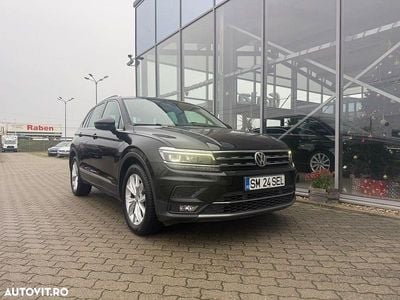 Culoarenegru Utilizat 2018 VW Tiguan Highline SUV | 16.900 EUR (Super Preț)