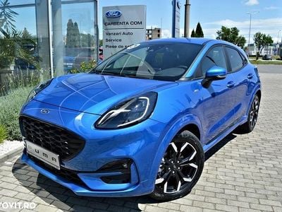 Culoarealbastru Utilizat 2023 Ford Puma ST-Line X SUV | 21.780 EUR (Scump)