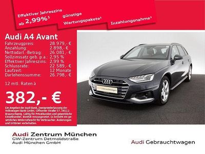 Utilizat 2022 Audi A4 Advanced Break | 31.779 EUR (Puțin scump)