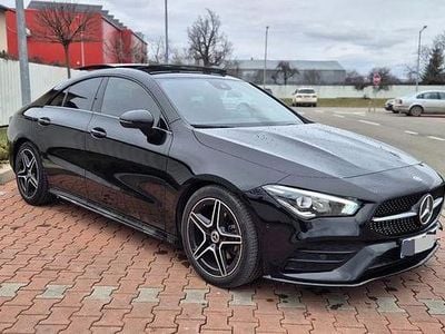 Second-hand Mercedes CLA180 AMG line 136 CP (100 kW) 2021 Culoarenegru Berlinǎ