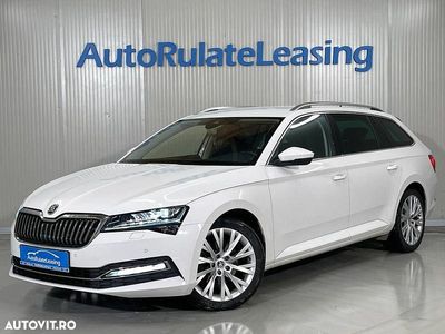 Second-hand Skoda Superb Style 150 CP (110 kW) 2021 Culoarealb Break