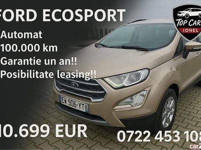 Auriu Utilizat 2019 Ford Ecosport SUV | 10.690 EUR (Preț OK)
