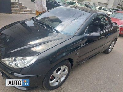 Negru Utilizat 2004 Peugeot 206 Cabrio | 2.100 EUR