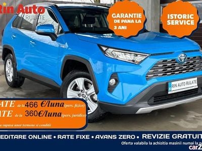 Second-hand Toyota RAV4 Hybrid 218 CP (160 kW) 2020 Culoarealbastru SUV