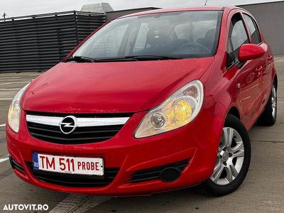 Second-hand Opel Corsa 75 CP (55 kW) 2008 Culoarerosu Hatchback