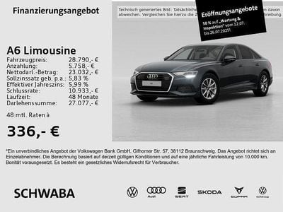 Second-hand Audi A6 163 CP (119 kW) 2022