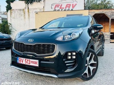 Culoarenegru Utilizat 2016 Kia Sportage GT-Line SUV | 15.450 EUR (Puțin scump)