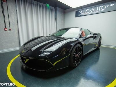 Second-hand Ferrari 488 670 CP (492 kW) 2018 Culoarenegru Cabrio