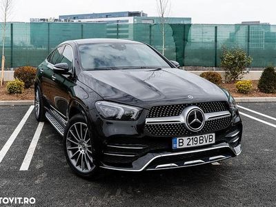 Second-hand Mercedes GLE350 AMG line 319 CP (234 kW) 2020 Culoarenegru Coupe