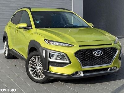 Second-hand Hyundai Kona Premium 136 CP (100 kW) 2018 Culoareverde SUV