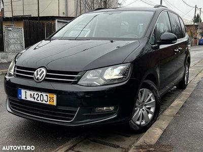 Second-hand VW Sharan Comfortline 150 CP (110 kW) 2016 Culoarenegru Monovolum