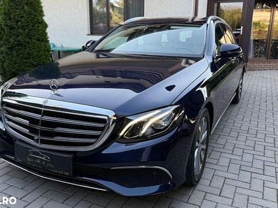 Second-hand Mercedes E220 Avantgarde 194 CP (142 kW) 2017 Culoarealbastru Break