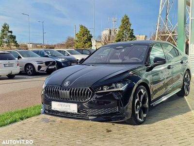 Culoarenegru Second-hand 2025 Skoda Superb SportLine Berlinǎ | 46.500 EUR