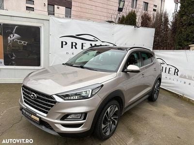 Second-hand Hyundai Tucson Premium 185 CP (136 kW) 2019 Culoarebej SUV