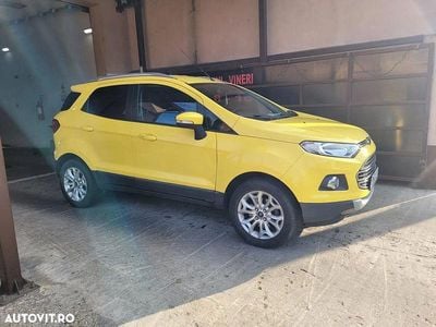 Second-hand Ford Ecosport Titanium 125 CP (91 kW) 2016 Culoaregalbeuriu SUV