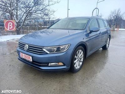 Second-hand VW Passat Comfortline 150 CP (110 kW) 2015 Culoarealbastru Break