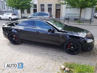 Second-hand Audi A7 S-Line 204 CP (150 kW) 2012 Negru Hatchback