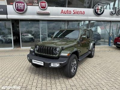 Second-hand Jeep Wrangler Unlimited Sahara 272 CP (200 kW) 2024 Culoareverde SUV