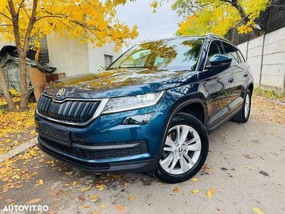 Second-hand Skoda Kodiaq 149 CP (109 kW) 2018 Culoarealbastru SUV