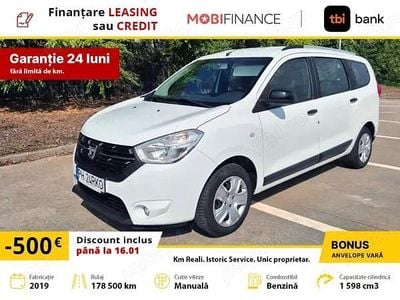 Alb Utilizat 2019 Dacia Lodgy Lauréate Monovolum | 7.495 EUR (Preț OK)