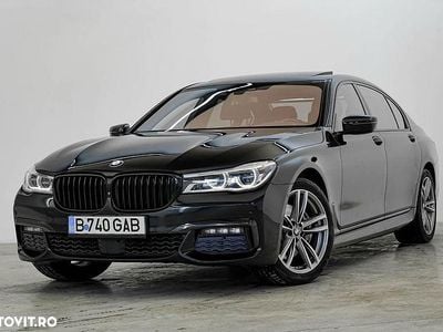Negru Second-hand 2016 BMW 740L Comfort Edition Berlinǎ | 28.500 EUR (Preț OK)