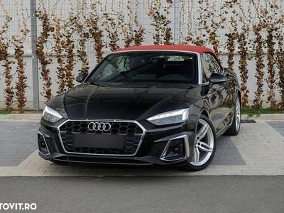 Negru Utilizat 2020 Audi A5 Cabriolet S-Line Cabrio | 29.950 EUR